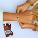 Playful Ball Design 92.5 Stamped Silver Rakhi