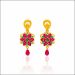 Floral Blossom Gold Earrings