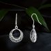  Delicate Glow Artisan Sterling Silver Earrings