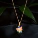 Entrancing Ganpati Rose Gold Chain