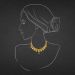Cultural Opulence Gold Necklace 