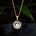 Lustrous Bloom Diamond Pendant
