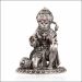 Antique Charm Lord Hanuman Silver Idol