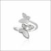 Captivating Butterfly Silver Ring