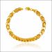 Majestic Charm Linked Gold Bracelet