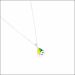 Cheerful Cloud Motif Sterling Silver Chain Set