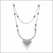 Bohemian Charm Antique Silver Necklace
