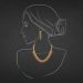 Opulent Two-Tone Italian Style Gold Necklace Set