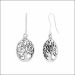 Artistic Filigree Sterling Silver Drops