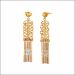 Opulent Two-Tone Italian Style Gold Necklace Set