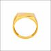 Scintillating Layers Gold Ring