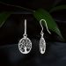 Artistic Filigree Sterling Silver Drops