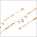 Enchanting Lock & Key Gold Bracelet