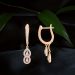 Sparkling Teardrop Diamond Earrings