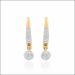 Gleaming Shimmer Diamond Earrings