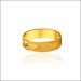 Sleek Layers Gold Ring