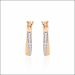 Timeless Beauty Rose Gold Hoop Earrings 