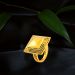 Stylish Opulence Gold Ring