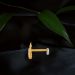 Peacock Magnificence Gold Nose Pin