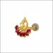 Scintillating Gold Nose Ring