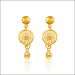 Gilded Mirage Gold Earrings