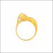 Bold Geometric Pattern Gold Ring