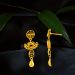 Modern Gleam Gold Earrings