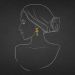 Modern Gleam Gold Earrings