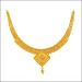 Ravishing Rawa Design Gold Necklace Set