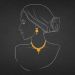Ravishing Rawa Design Gold Necklace Set