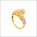 Enchanting Curves Gold Ring