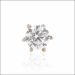 Radiant Sparkle Gold Nose Pin