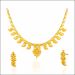 Captivating Allure Trichur Design Gold Necklace Set