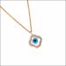Floral Glimmer Rose Gold Chain