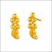 Classical Feast Trichur Design Gold Earrings