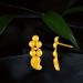 Classical Feast Trichur Design Gold Earrings