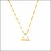 Rustic Glow Gold Chain Set