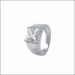 Dazzling Glow Silver Ring