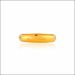 Minimalism Love Sleek Gold Band