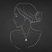 Floral Glimmer Rose Gold Chain