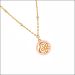Floral Magnificence Rose Gold Chain