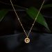 Floral Magnificence Rose Gold Chain
