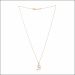Beguiling Alphabet B Diamond Pendant
