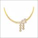 Luminous Drop Gold Necklace Set