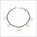 Classic Black Bead Diamond Mangalsutra Bracelet