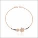 Delicate Blooms Diamond Mangalsutra Bracelet