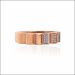 Enigmatic Ridges Rose Gold Ring