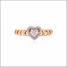 Delightful Heart Rose Gold Ring