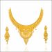 Classical Royalty Traditional Gold Necklace Set