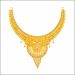 Classical Royalty Traditional Gold Necklace Set